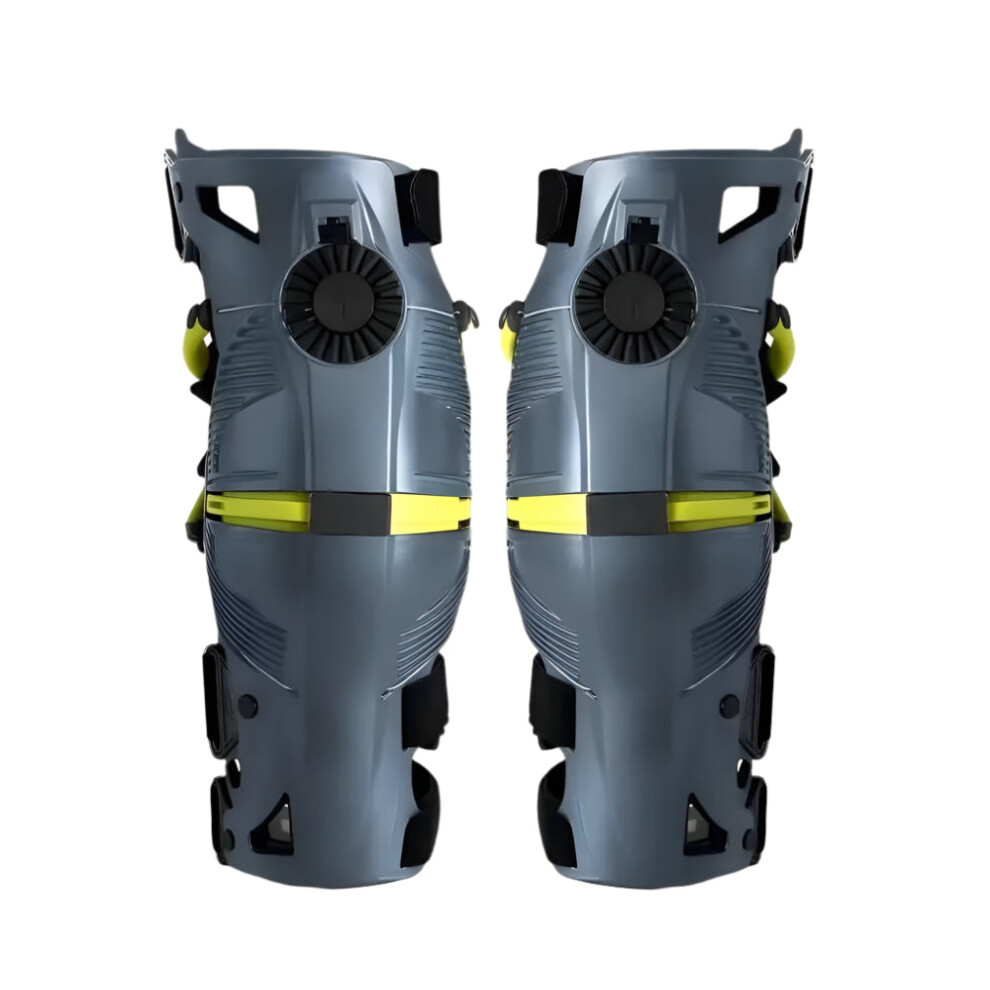 Advanced Motorcycle Kneepad with Exoskeleton Guards for Off-Road & Highway Riding