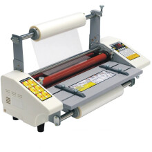 High-End A3 Hot & Cold Roll Laminating Machine with Speed Regulation - Four Rollers Thermal Laminator, 110V/220V, Model 9350T