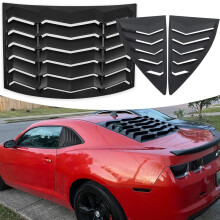 GT Lambo Style Heck - und Seitenfensterjalousien für Chevy Camaro 2010 - 2015 - Sonnenblenden Windschutzscheibe Abdeckung