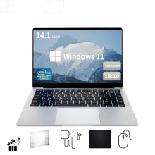 Beex Windows 11 Laptop: Celeron N4000, 14, 1" Display, 6 GB RAM, 1 TB SSD - I für Büro & Schule