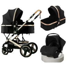 Ultimativer 3 - in - 1 - Babywagen: Vielseitiger Kinderwagen, Buggy & Reisesystem für Neugeborene