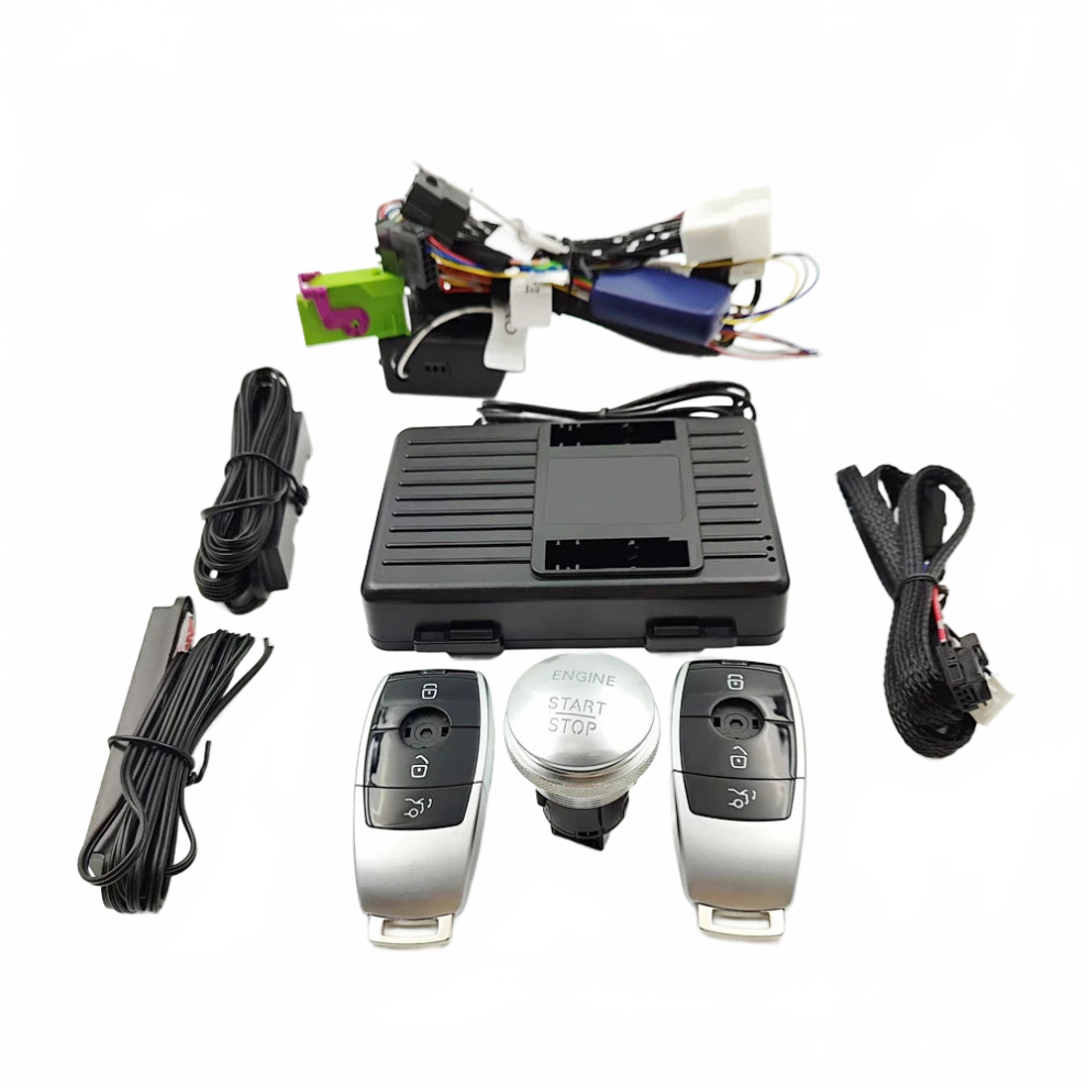 Advanced Keyless Entry & Remote Starter System For Mercedes-Benz E-Class W211 (2006-2008) With Push-To-Start And Mobile App Integration 313054056061