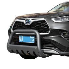 Toyota Highlander 2022-2023 Premium Matte Steel Front & Rear Bumper Diffuser Protector