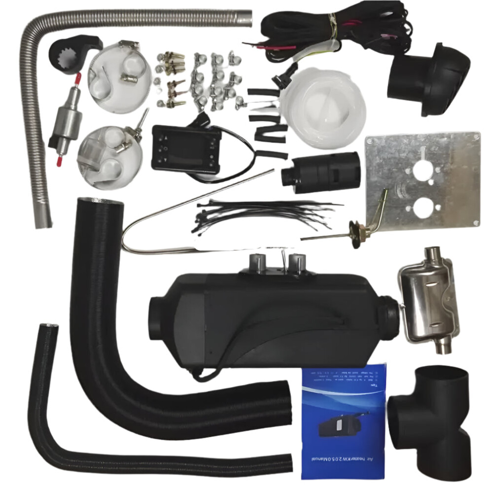 5Kw 12V Diesel Air Heater For Trucks, Boats, Vans, Rvs & Buses - Compatible With Eberspacher D4, Snugger & Webasto 711181515213