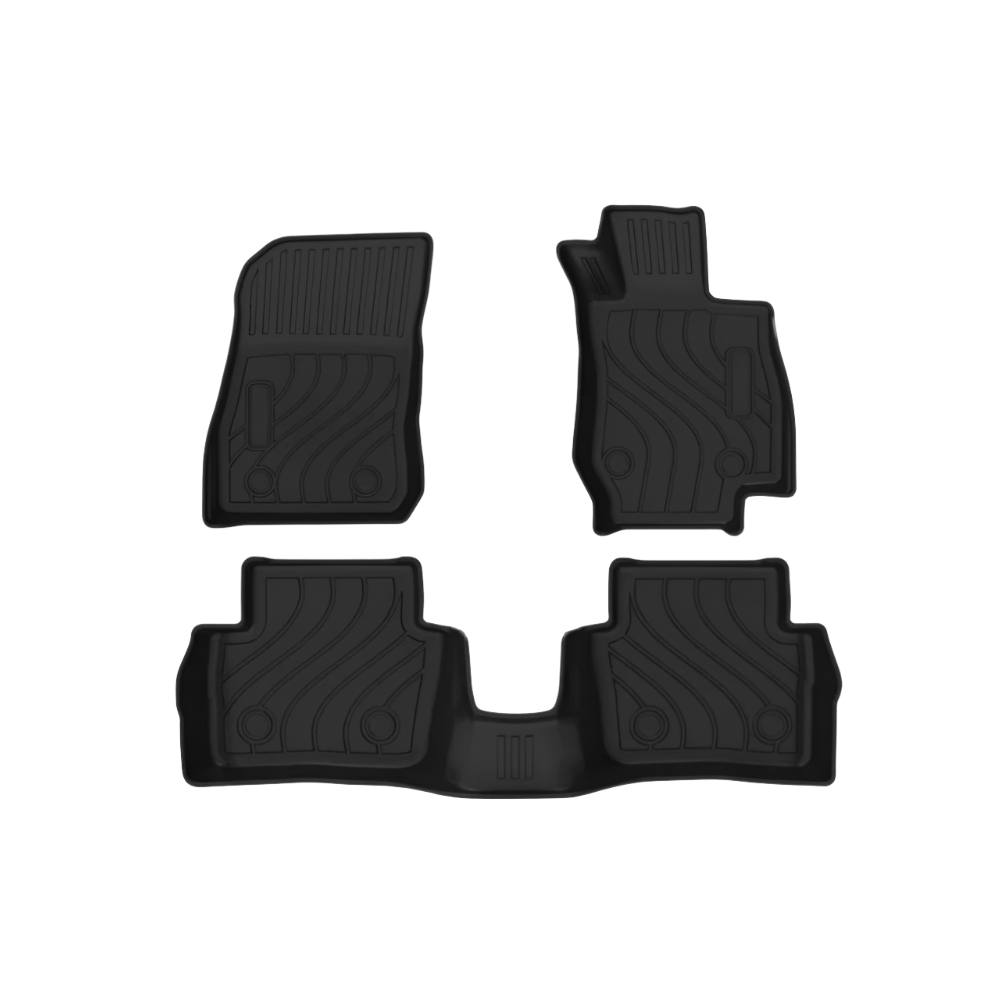 All-Weather Waterproof Carpet Floor Mats For Mazda Cx-3 (Rhd) 7445037891826