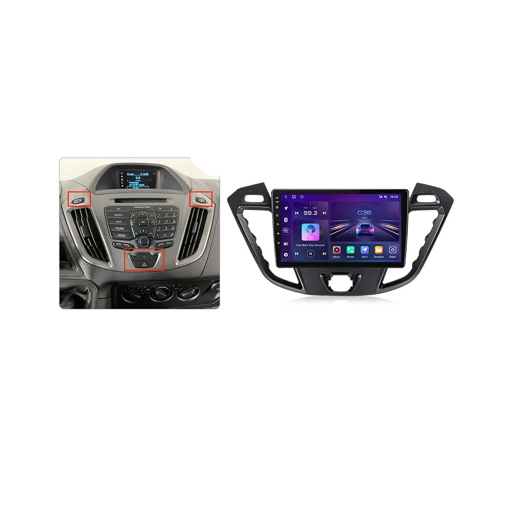 Junsun V1 Wireless Carplay & Android Auto Radio For Ford Transit Custom/Tourneo (2013-2021) - 4G Car Multimedia Gps 2Din Autoradio 744110072648