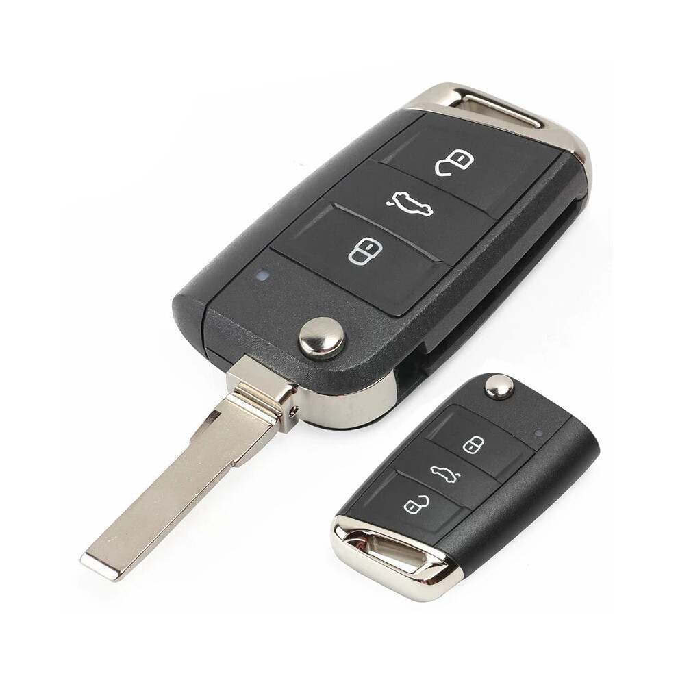Volkswagen & Skoda Mqb Key Remote - Oem 434Mhz Id48 Chip For Golf Vii Mk7 & Octavia A7 (2017) 313044543557