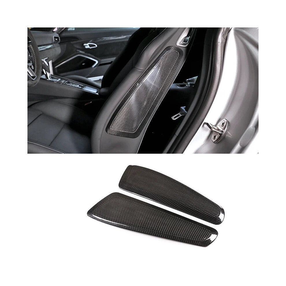 Porsche 718 & 911 (2013-2021) Carbon Fiber Seat Trim & Handle Cover 7445015553586