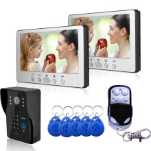 Yobang Security 7-Inch TFT Video Door Phone Intercom Kit for Private Homes