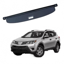 Toyota RAV4 2014 Black Canvas Retractable Cargo Cover for Rear Trunk Shade