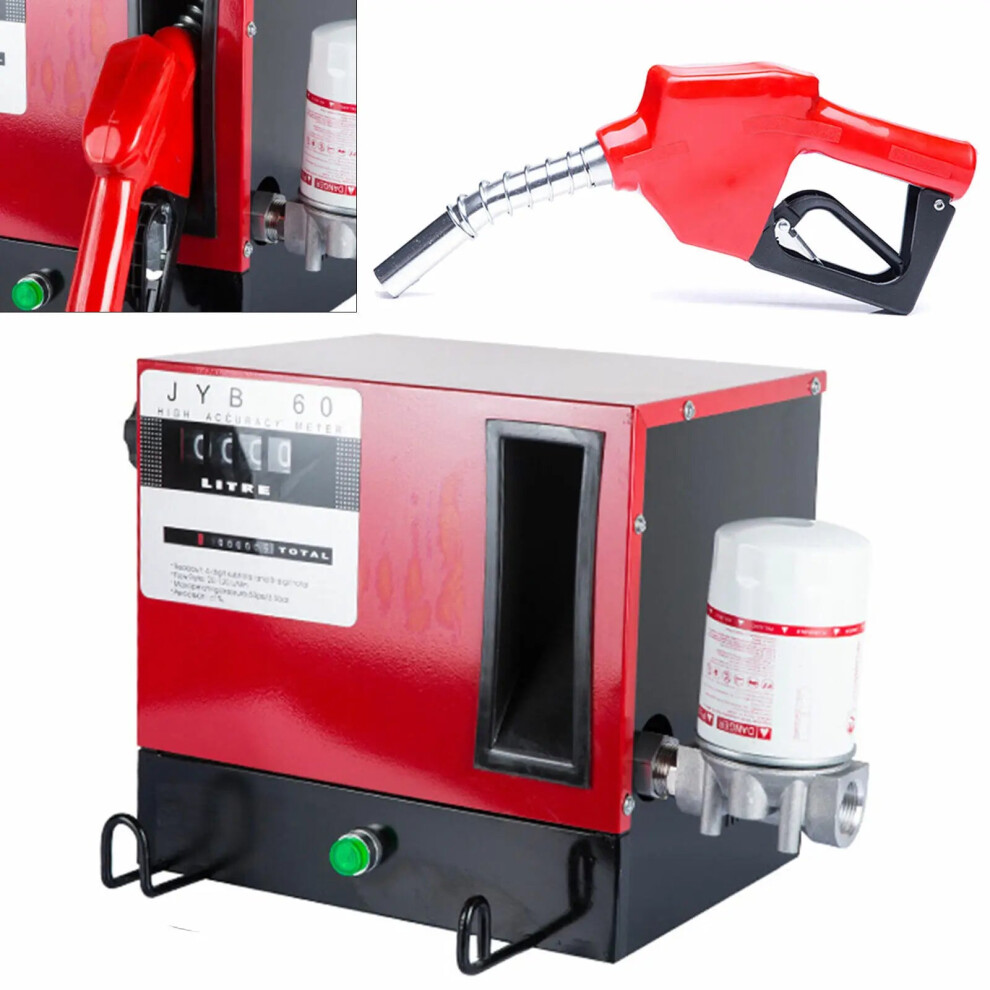 Efficient Self-Priming Diesel Fuel Pump With Gun Filter For Optimal Oil Transfer 313092721716