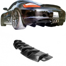 Porsche Cayman 987 & Boxster S (2006-2012) EPA Style Fiberglass Rear Diffuser with FRP Undertray Accessories