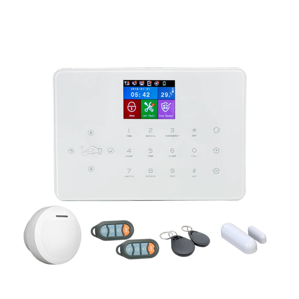 Smart Wireless 4G Home Intruder Alarm System With Gsm, Ios & Android Remote Control - Advanced Anti-Theft Security Solution 313023386328