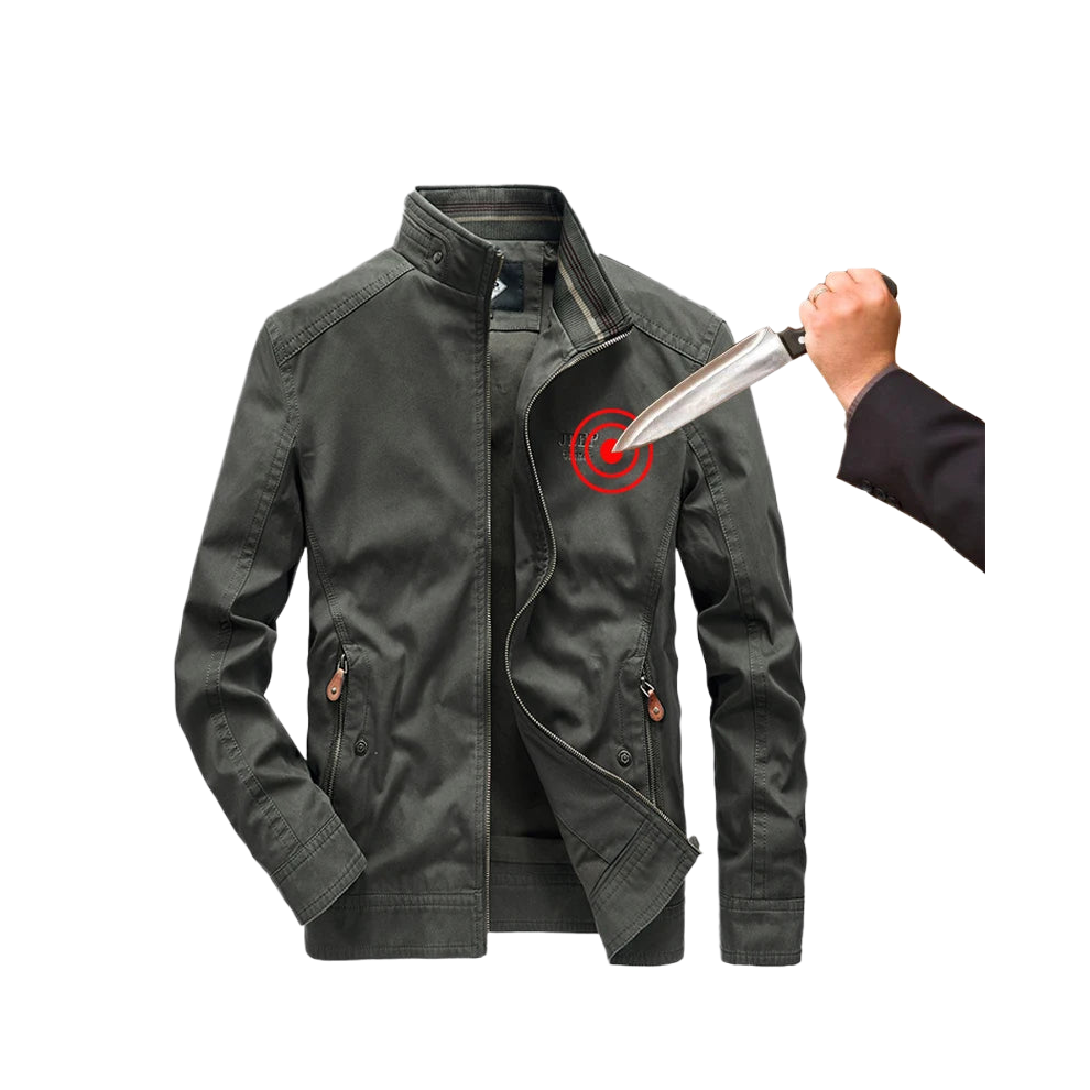 2024 Retro Self-Defense Anti-Cut Jacket: Flexible, Hidden Full Body Protection For Police & Fbi 7445006038061