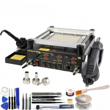 Gordak 863 BGA Rework Station: Hot Air Heat Gun & Infrared Preheating with Free Gifts