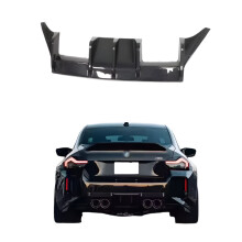 Premium Dry Carbon Fiber Rear Bumper Lip for BMW M2 G87 (2023-2024) - MP Style Bodykit Diffuser