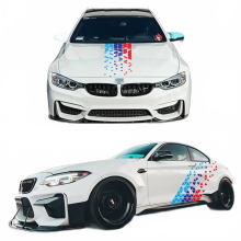 Custom Vinyl Car Decals for BMW 1-5 Series & M Models: Stylish Hood, Roof, & Body Stickers