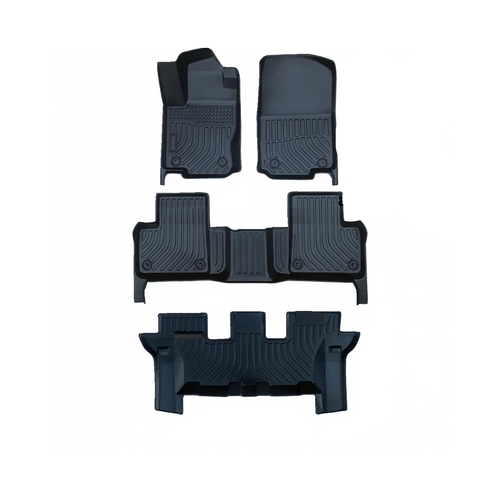 Custom All-Weather Waterproof Floor Mats For Benz X166 Gl/Gls - Perfect Fit For Gl500, Gls500, Gl400, Gls400 726084860506