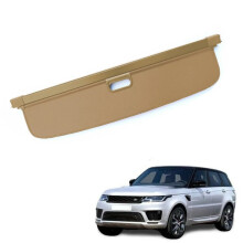 Beige Retractable Rear Cargo Security Trunk Cover for 2014-2023 Range Rover Sport