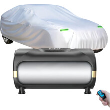 Universele all-weather SUV-autokleed: automatische krimp, zonbescherming, regen- en stofwering