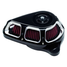 Aluminum Chrome Multi-Angle Air Intake Cleaner Kit for Harley Touring, Street Glide, Road Glide, Softail & Dyna