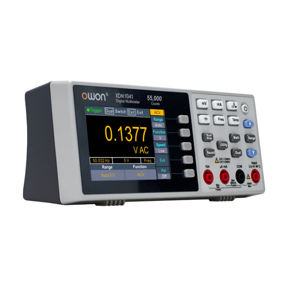 Owon Xdm1241 True Rms Digital Voltmeter - Ac/Dc Voltage, Current & Temperature Benchtop Measurement Tool 313042933909