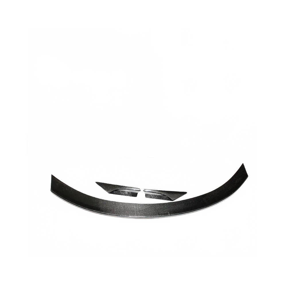 Mercedes-Benz Cla W117 Rear Wing Spoiler - Carbon Fiber Frp, Unpainted - Fits Cla180, Cla200, Cla250, Cla45 - Premium Auto Accessory 7445035442457
