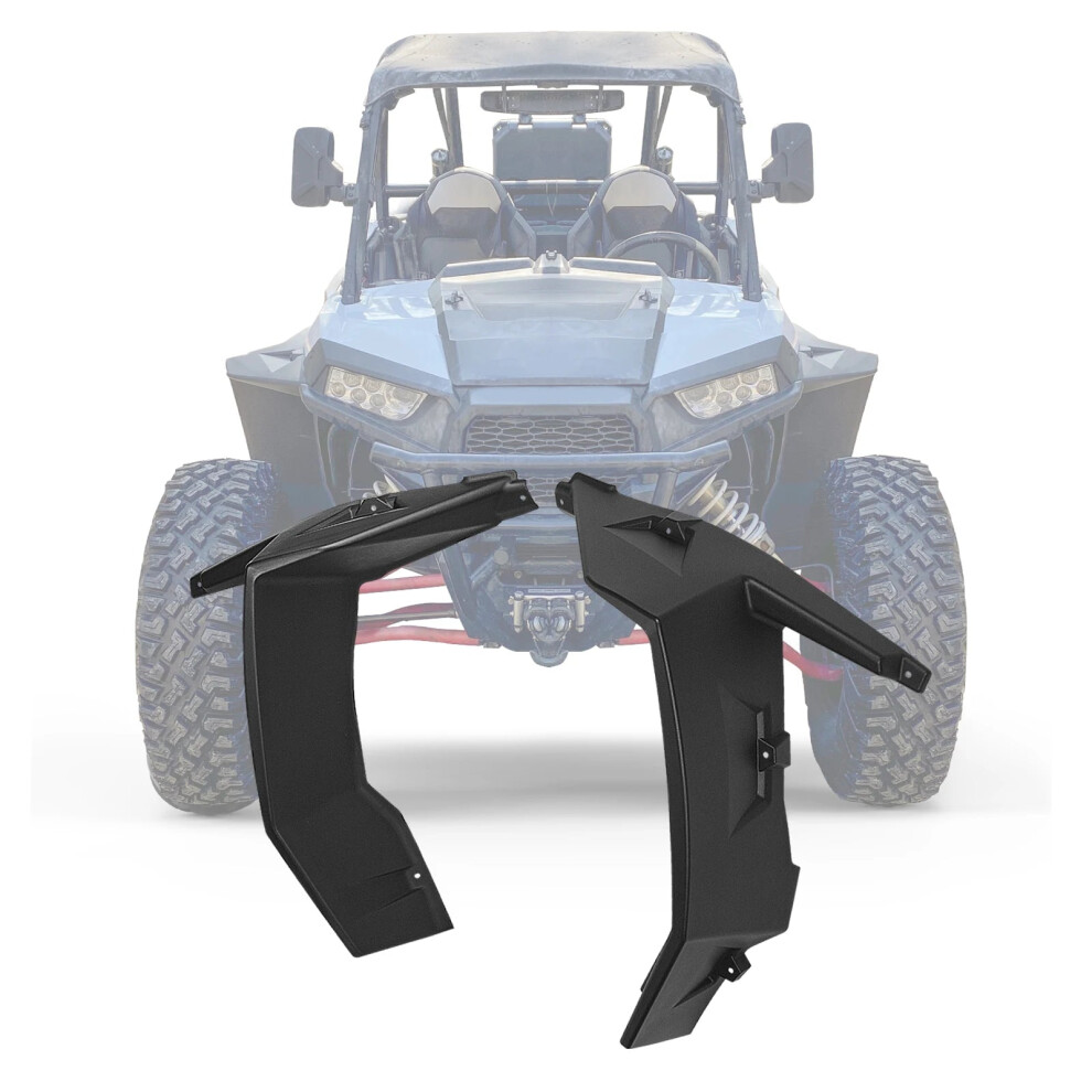 Durable Extended Fender Flares For Polaris Rzr Models (2014-2025) - Full Mud Flaps Included 7445045090075