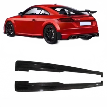 Audi TT/TTRS MK3 8S zijskirts van koolstofvezel, verlengingsbodylipkit (2018)