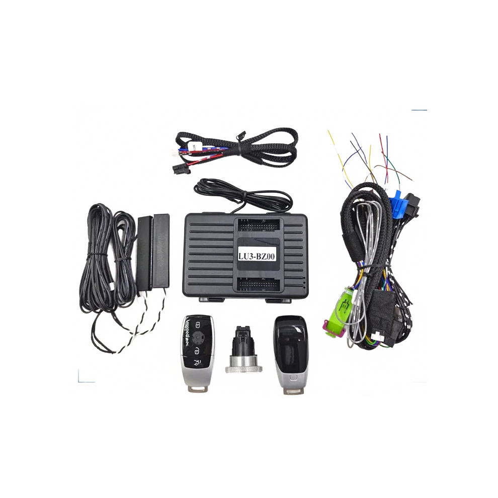 Mercedes-Benz E/Cls/Glk/Slk Engine Upgrade: Push Start/Stop System With Remote Starter & Keyless Entry - Plug & Play Car Accessories 313043610618