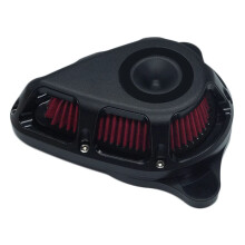 Aluminum Black Multi-Angle Turnable CNC Air Intake Cleaner Kit for Harley Sportster XL 883/1200 (2007-2020)