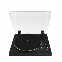 Retekess TR639 Vintage Bluetooth Plattenspieler - 33/45 RPM Vinyl - Schallplattenspieler mit Aufnahmefunktion