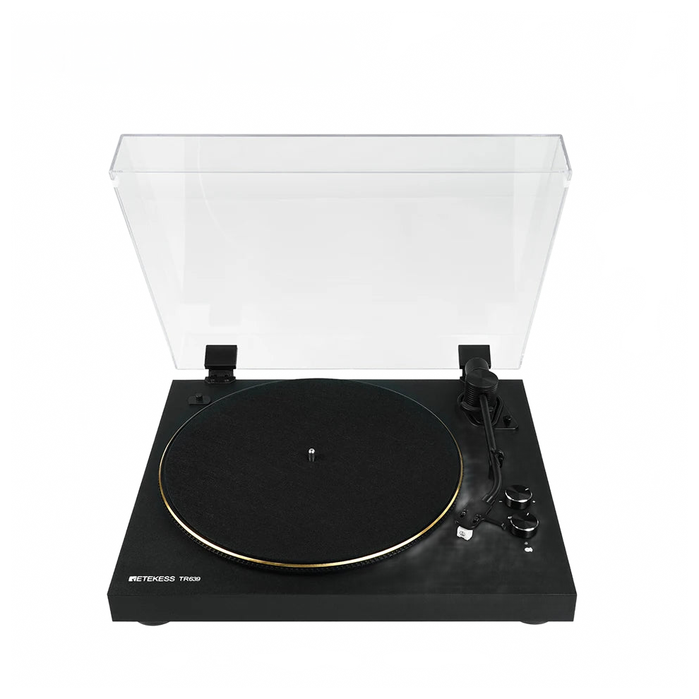 Retekess Tr639 Vintage Bluetooth Turntable - 33/45 Rpm Vinyl Record Player With Recording Feature 313101793765