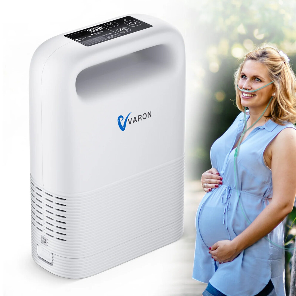 Varon Nt-02 Portable Machine Battery For Outdoor Travel & Car Use - 1.5L Adjustable Oxygen Delivery, 93% Output, Us 110V 705353723759