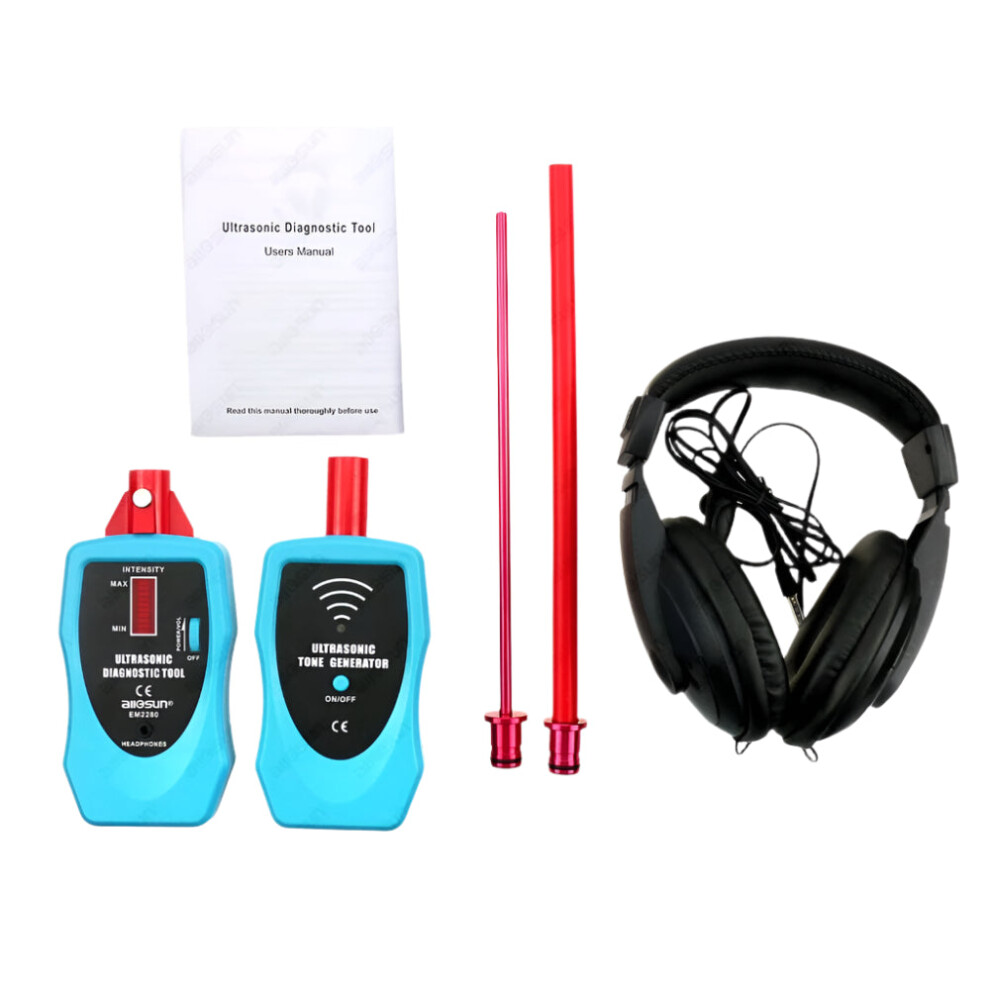 Ultrasonic Multifunction Leak Detector & Machine Fault Diagnostic Tool - All-Sun Em2280 7445008197179