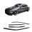 Carbon Fiber Ground Shark Rain Shield for Lexus REX Altezza IS200 1