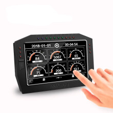 Sinco Tech Auto Race Dashboard Meter Display Sensor Kit met LCD-scherm - Perfect voor een vrolijk kerstcadeau