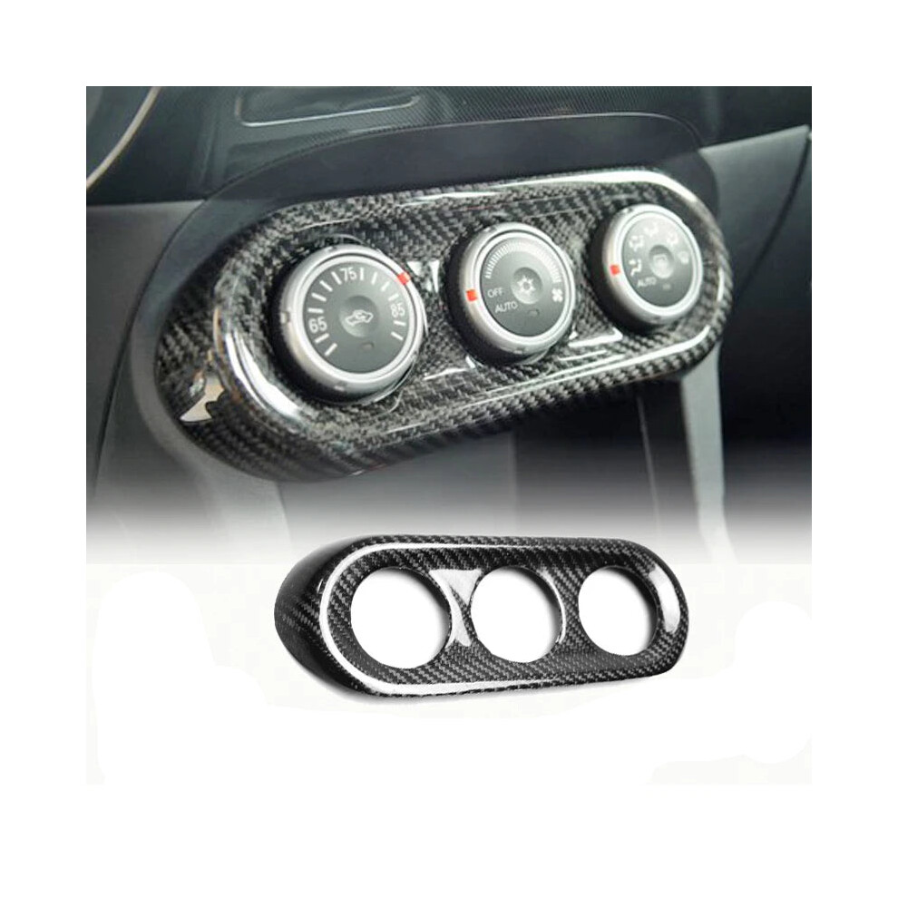 Mitsubishi Evolution Evo 10 X Carbon Fiber Air Vent Garnish Trim 744759057082