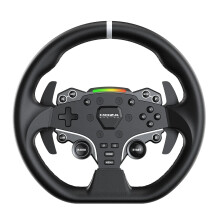 Moza Racing R5 Direct Drive Wheel Base met ES Stuurwiel, Pedalen en Tafelbeugel - 5,5 Nm Piektorque & App Cloud Control