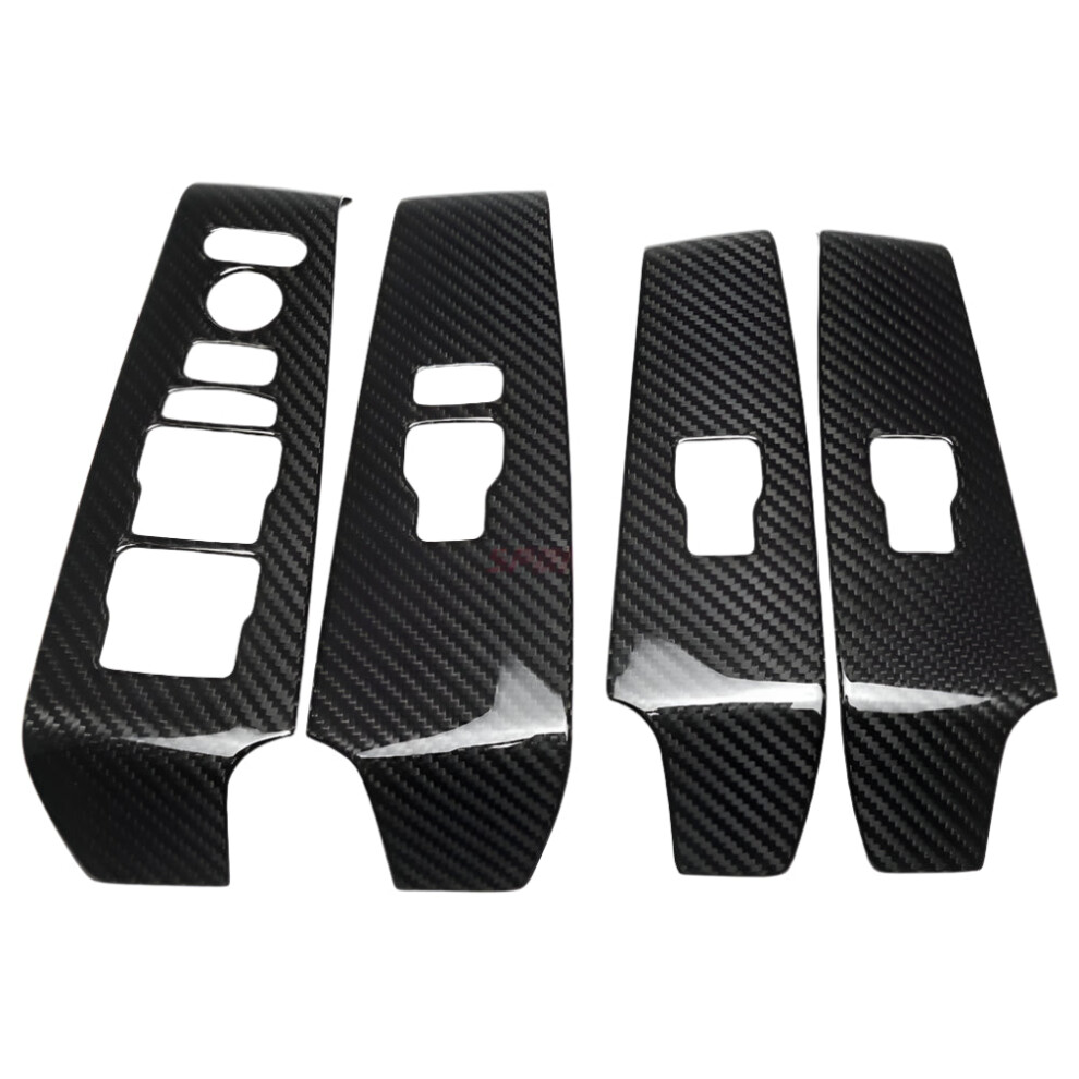 Carbon Fiber Window Lift Switch Button Cover Trim For Acura Integra Type S A-Spec (2022-2025) 7445027339369