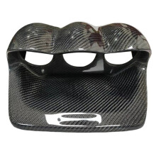 Echte koolstofvezel 60mm drievoudige meterhouder voor Subaru Impreza WRX STI (2002-2007) dashboardcover