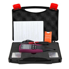 Geavanceerde digitale coatingdiktemeter met LCD-achtergrondverlichting - CM8811FN professionele verfmeter (0-1250 µm) met losse sondes