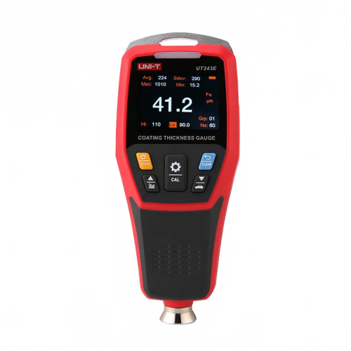 Digital Car Paint Thickness Gauge UT343E - 2000µm Coating Meter with Bluetooth & Flashlight