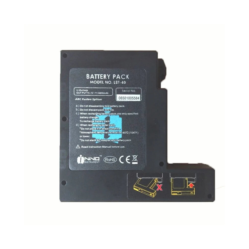 Korean Lbt 40 & Lbt 52 Battery Pack For View 3, View 5, View 6S, View 4S, Ifs 15 Fiber Optical Fusion Splicer Welding Machine 7445027445411
