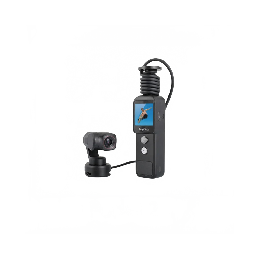 Feiyutech Feiyu Pocket 2S 3-Axis Gimbal Camera With Split Design, Magnetic Base, 1/2.5 Sensor, 130 Fov, Ultra Hd 4K 726084855649