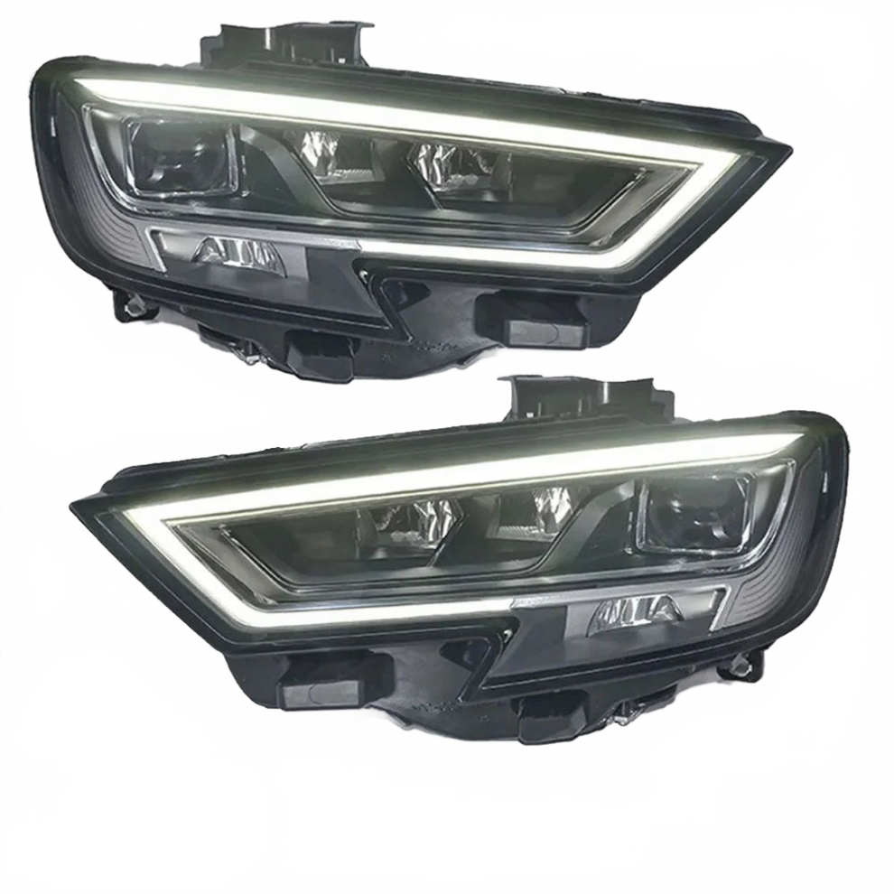 Audi A3/S3 2017-2020 All-Led Headlight Assembly With Drl, Turn Signal, Low & High Beam 7445024289278