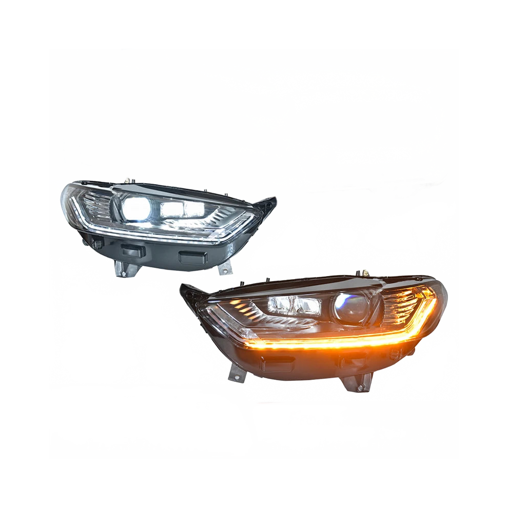 Ford Fusion Mondeo 2013-2016 Full Led Headlamp Assembly Kit With Projector Lens - Premium Auto Accessories 313042741764