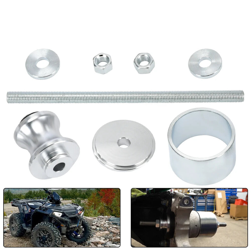 Precision Aluminum 40/44Mm Wheel Bearing Removal & Installation Tool Kit For Polaris Rzr, General, Ranger, Sportsman 711181936865