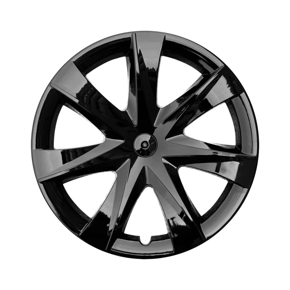 19-Inch Full Rim Covers - 4-Piece Wheel Hub Cap Set For Tesla Model Y 726084410893
