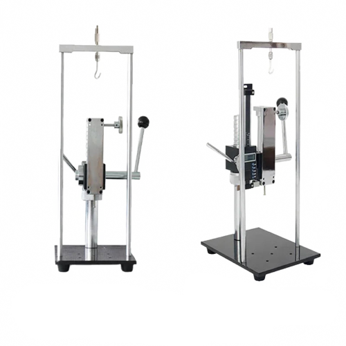 Precision Spring and Fabric Tension Tester: Advanced Displacement Ruler with Spiral Compression & Pressure Testing